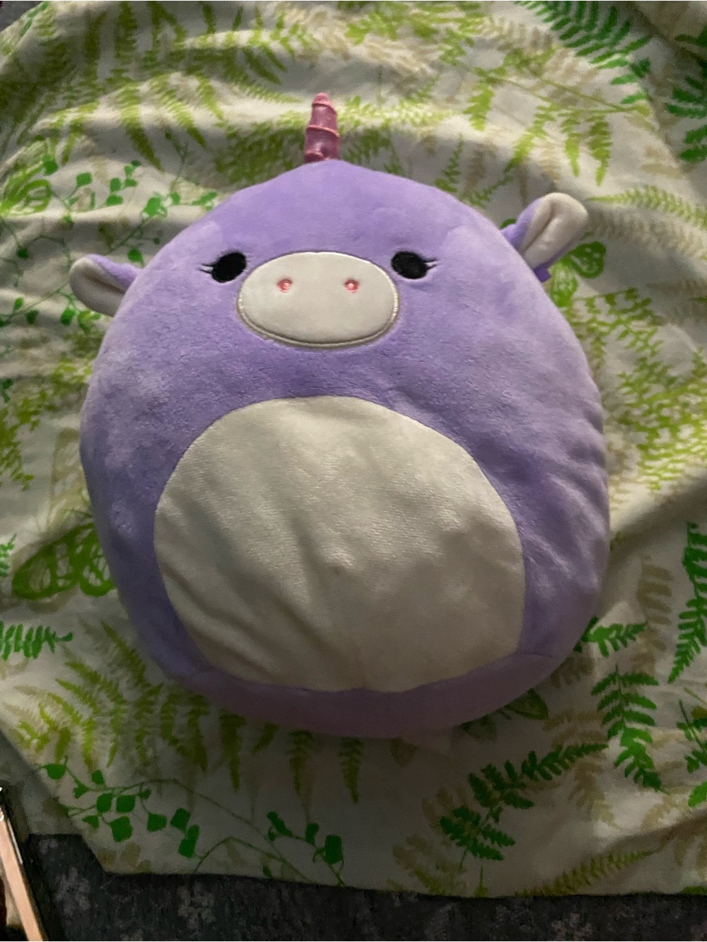 Astrid the purple unicorn Squishmallow